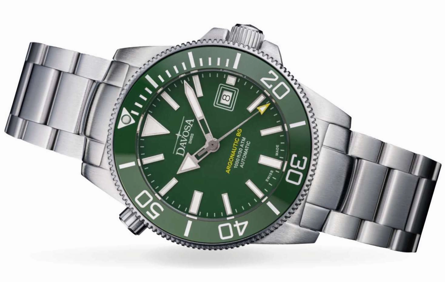 Davosa Watches Davosa Argonautic BG Automatic Green Watch