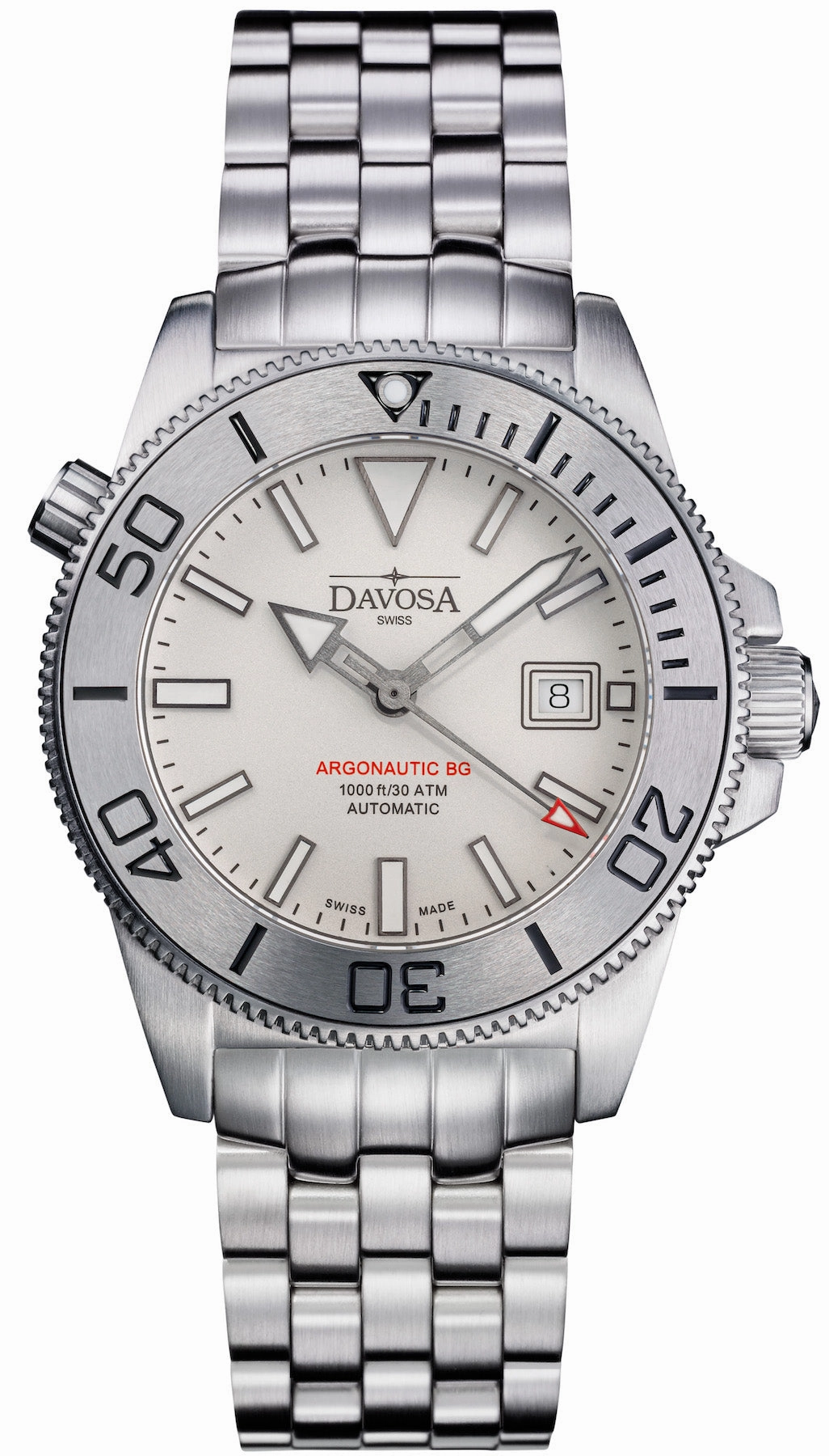 Davosa Watches Davosa Argonautic BG Automatic White Watch
