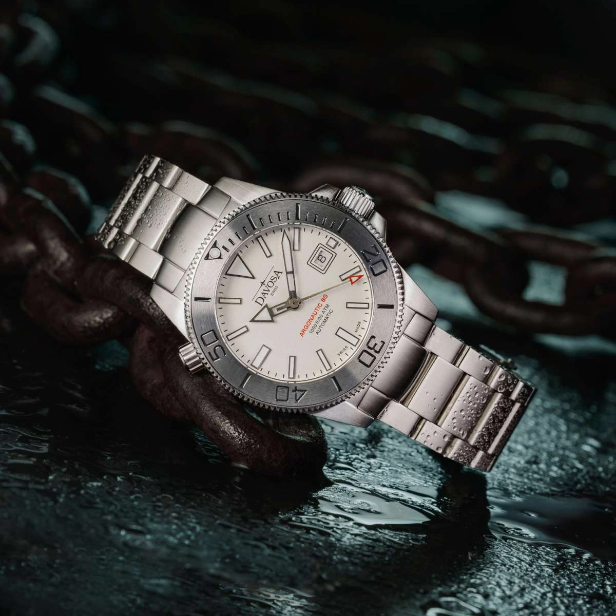 Davosa Watches Davosa Argonautic BG Automatic White Watch
