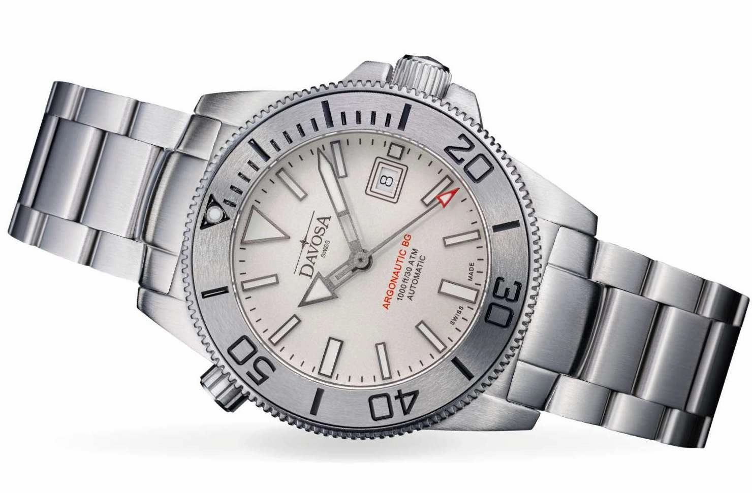 Davosa Watches Davosa Argonautic BG Automatic White Watch