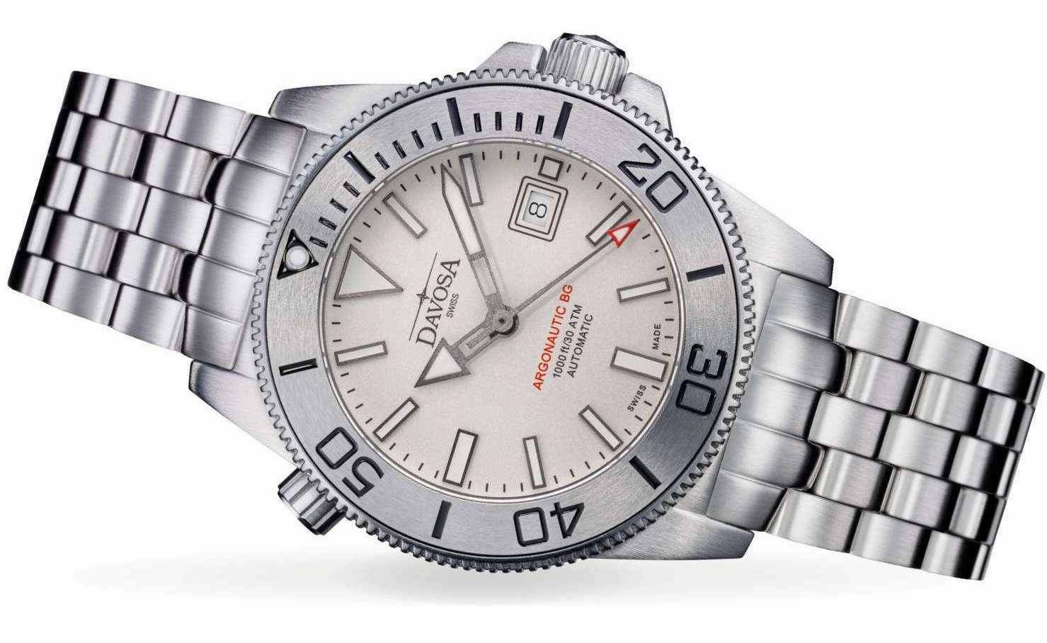 Davosa Watches Davosa Argonautic BG Automatic White Watch