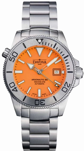 Davosa Watches Davosa Argonautic Coral Orange Limited Edition Watch