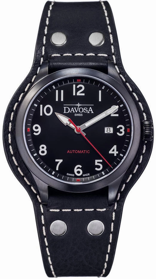 Davosa Watches Davosa Axis Automatic Black PVD Watch