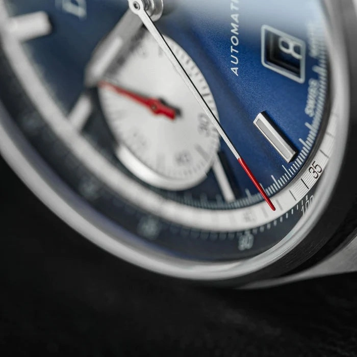 Davosa Watches Davosa Newton Pilot Rally Chronograph Blue Limited Edition Watch