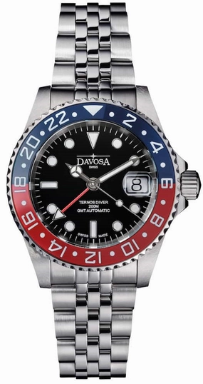 Davosa Watches Davosa Ternos Ceramic GMT Automatic Watch