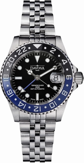 Davosa Watches Davosa Ternos Ceramic GMT Watch