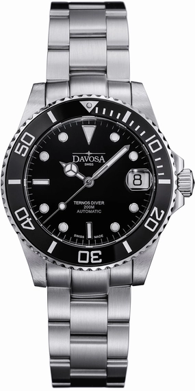 Davosa Watches Davosa Ternos Diver Lady Black Watch