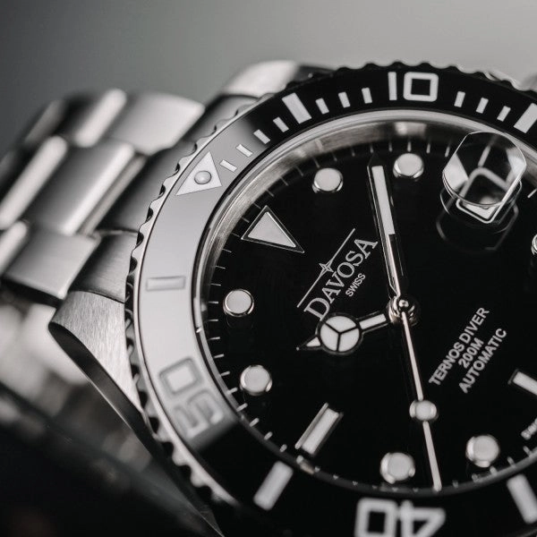 Davosa Watches Davosa Ternos Diver Lady Black Watch