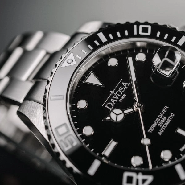 Davosa Watches Davosa Ternos Diver Lady Black Watch