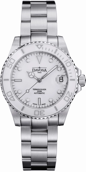 Davosa Watches Davosa Ternos Diver Lady White Watch