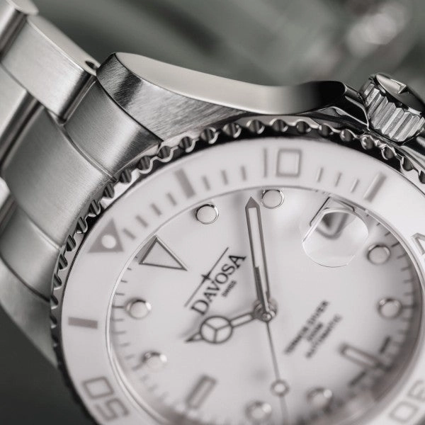 Davosa Watches Davosa Ternos Diver Lady White Watch
