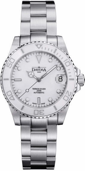 Davosa Watches Davosa Ternos Diver Lady White Watch