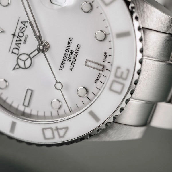 Davosa Watches Davosa Ternos Diver Lady White Watch