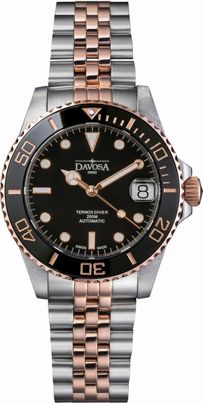 Davosa Watches Davosa Ternos Medium Automatic Bicolour Watch