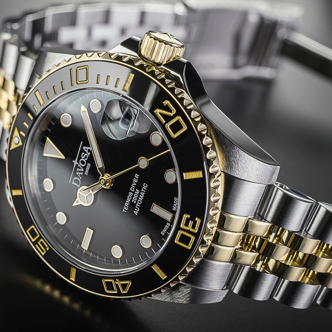 Davosa Watches Davosa Ternos Medium Automatic Bicolour Watch