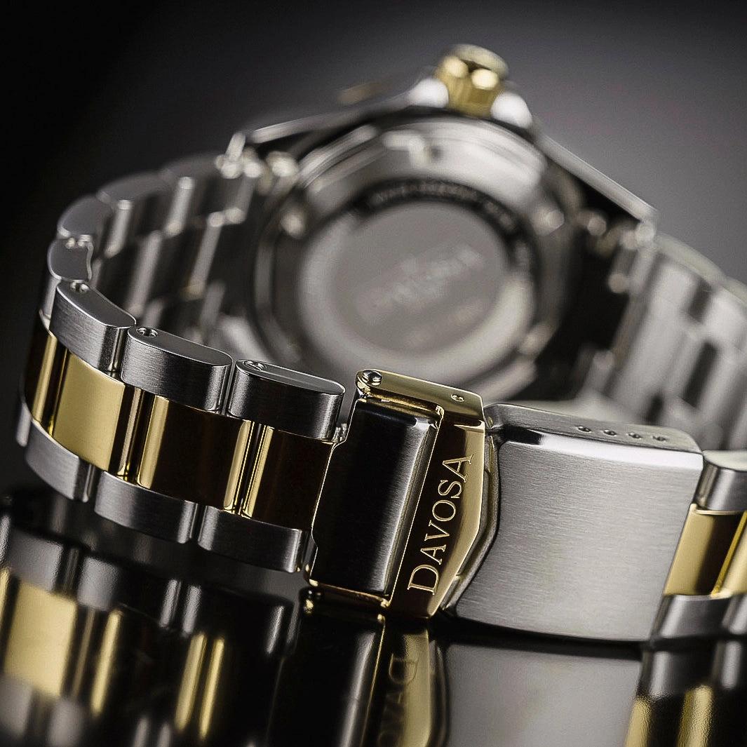 Davosa Watches Davosa Ternos Medium Automatic Bicolour Watch