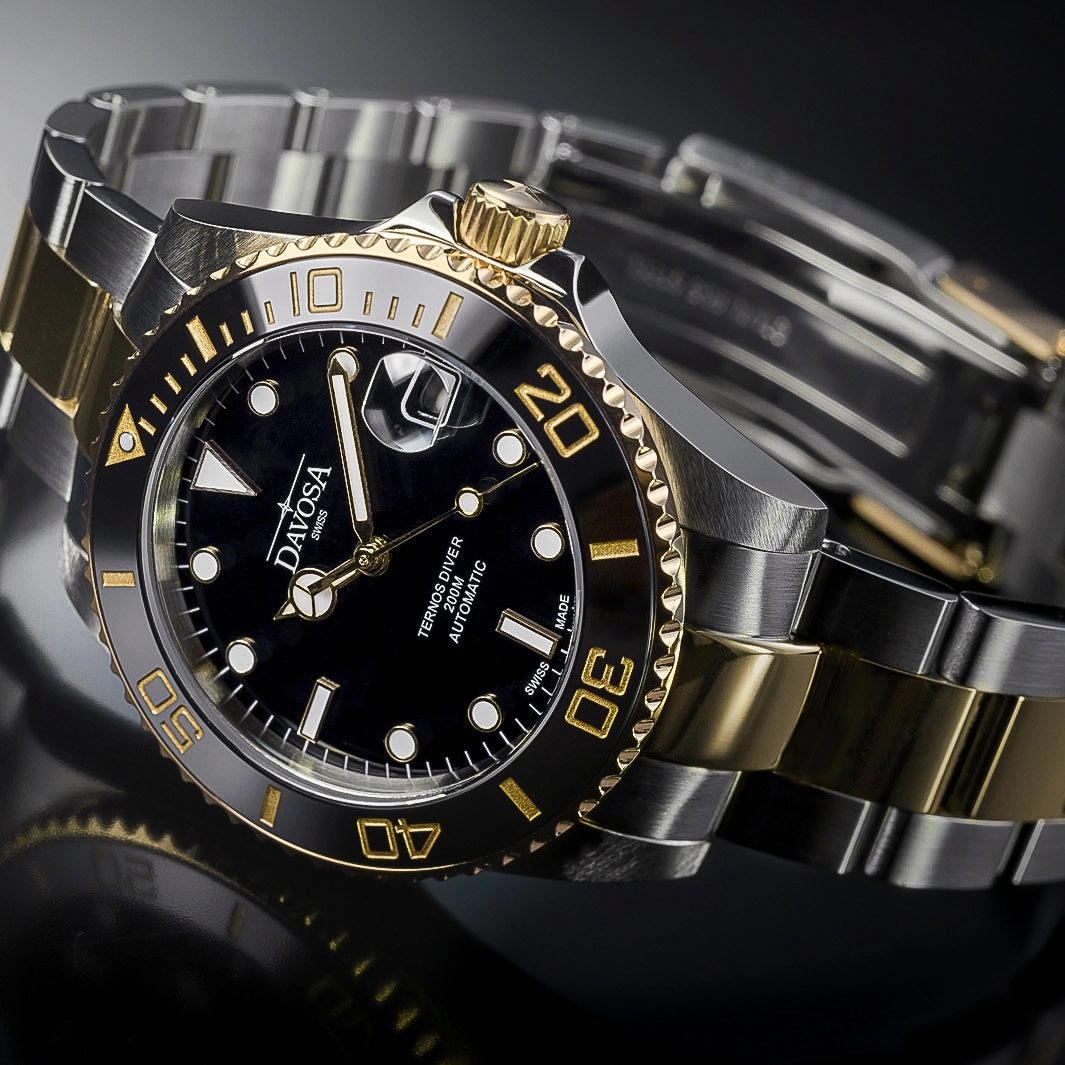 Davosa Watches Davosa Ternos Medium Automatic Bicolour Watch
