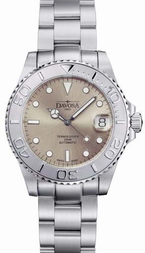 Davosa Watches Davosa Ternos Medium California Automatic Sand Ladies Watch