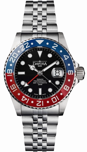 Davosa Watches Davosa Ternos Professional GMT Penta Bracelet Watch
