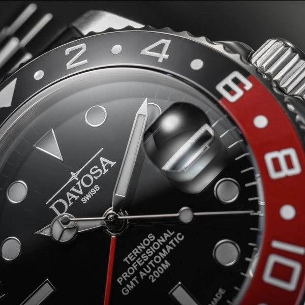 Davosa Watches Davosa Ternos Professional GMT Penta Bracelet Watch