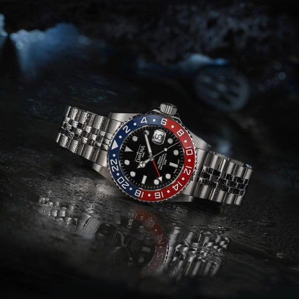 Davosa Watches Davosa Ternos Professional GMT Penta Bracelet Watch