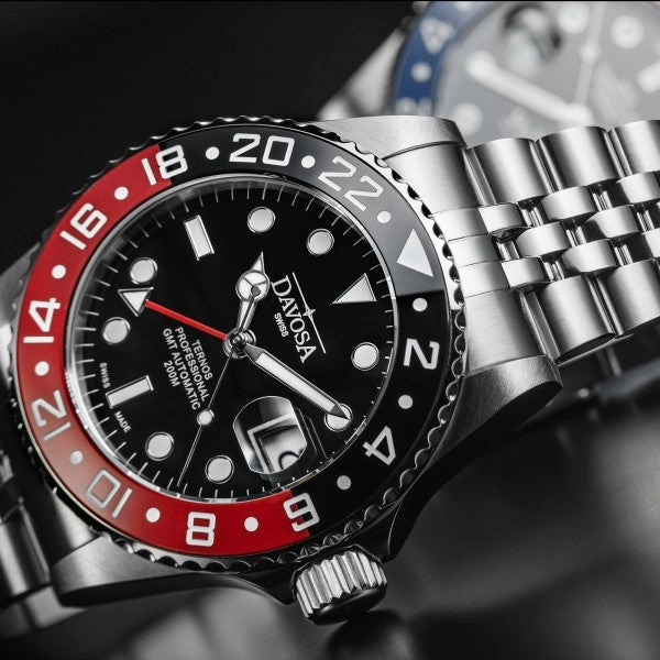 Davosa Watches Davosa Ternos Professional GMT Penta Bracelet Watch