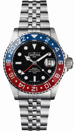 Davosa Watches Davosa Ternos Professional GMT Penta Bracelet Watch