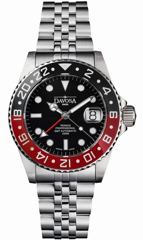 Davosa Watches Davosa Ternos Professional GMT Penta Bracelet Watch