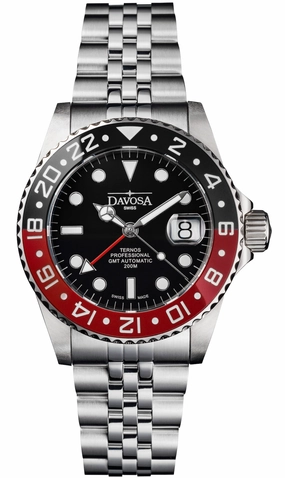 Davosa Watches Davosa Ternos Professional GMT Penta Bracelet Watch