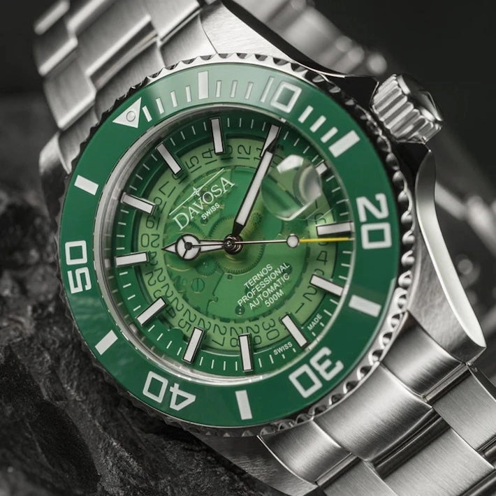 Davosa Watches Davosa Ternos Professional Nebulous Automatic Mystic Green Watch