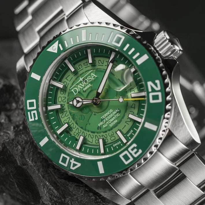 Davosa Watches Davosa Ternos Professional Nebulous Automatic Mystic Green Watch