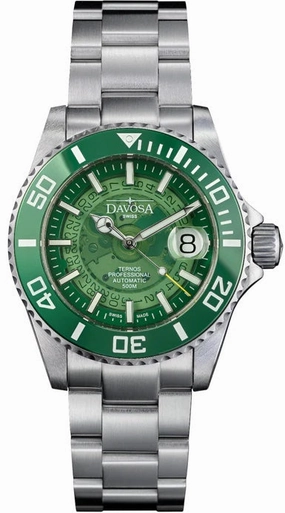 Davosa Watches Davosa Ternos Professional Nebulous Automatic Mystic Green Watch