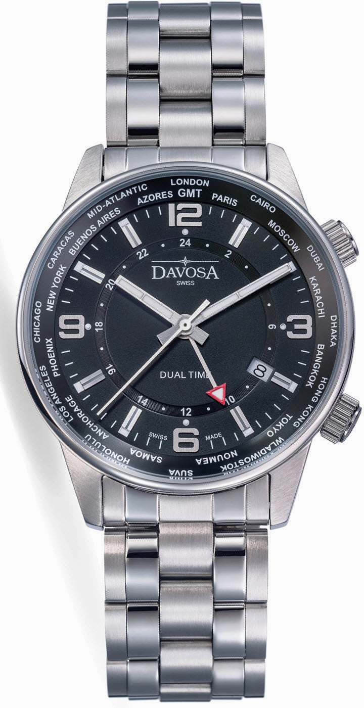 Davosa Watches Davosa Vireo Dual Time Watch