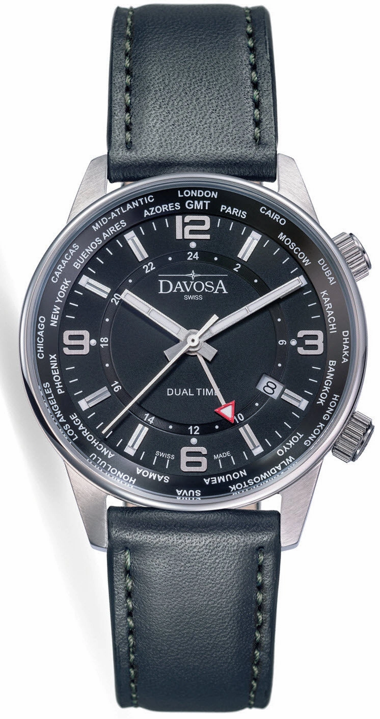 Davosa Watches Davosa Vireo Dual Time Watch