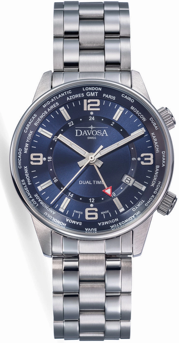 Davosa Watches Davosa Vireo Dual Time Watch