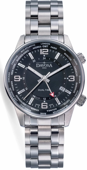 Davosa Watches Davosa Vireo Dual Time Watch