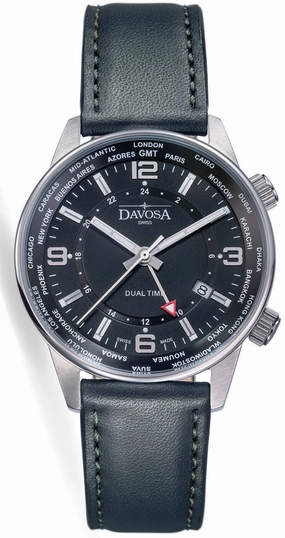 Davosa Watches Davosa Vireo Dual Time Watch