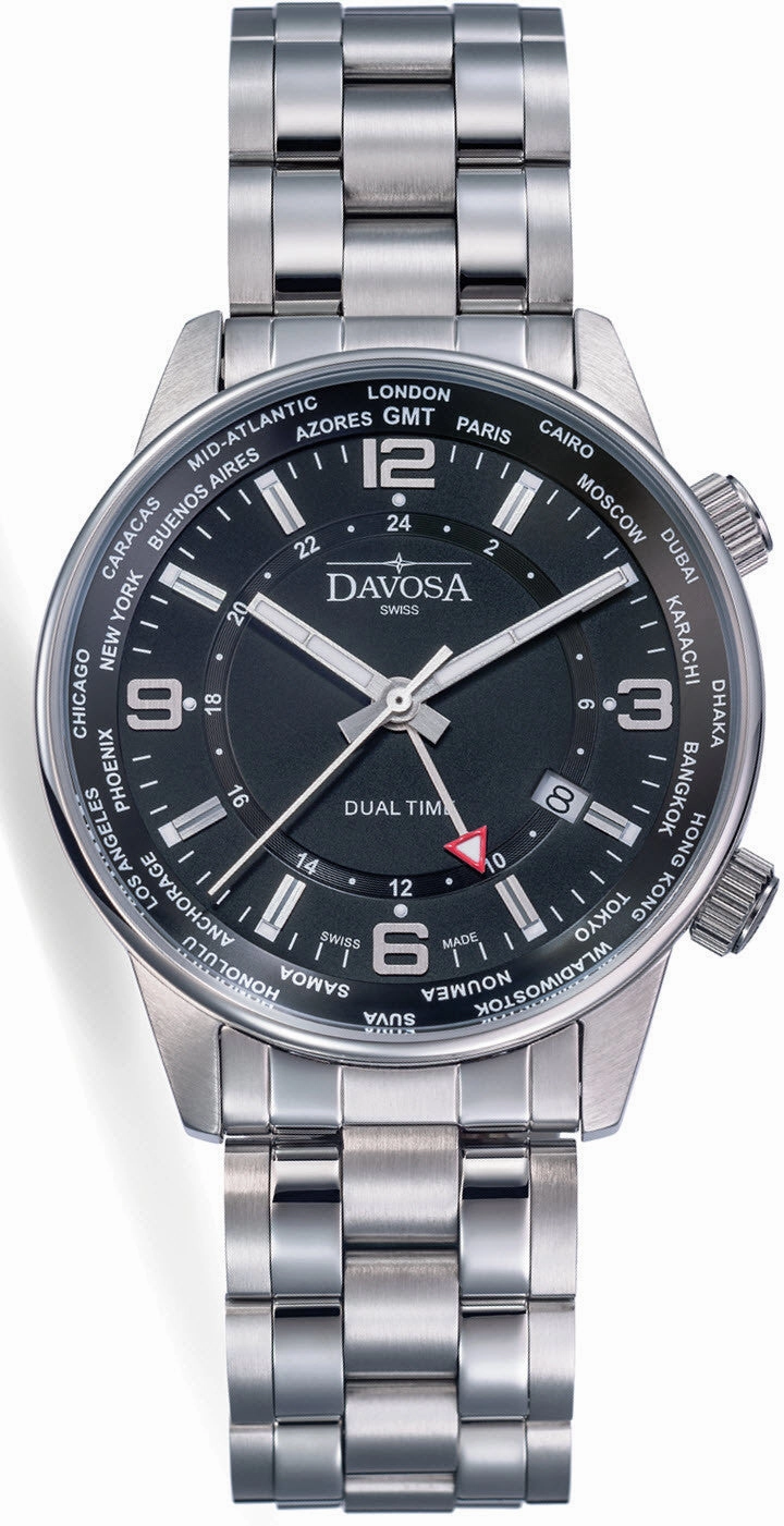 Davosa Watches Davosa Vireo Dual Time Watch