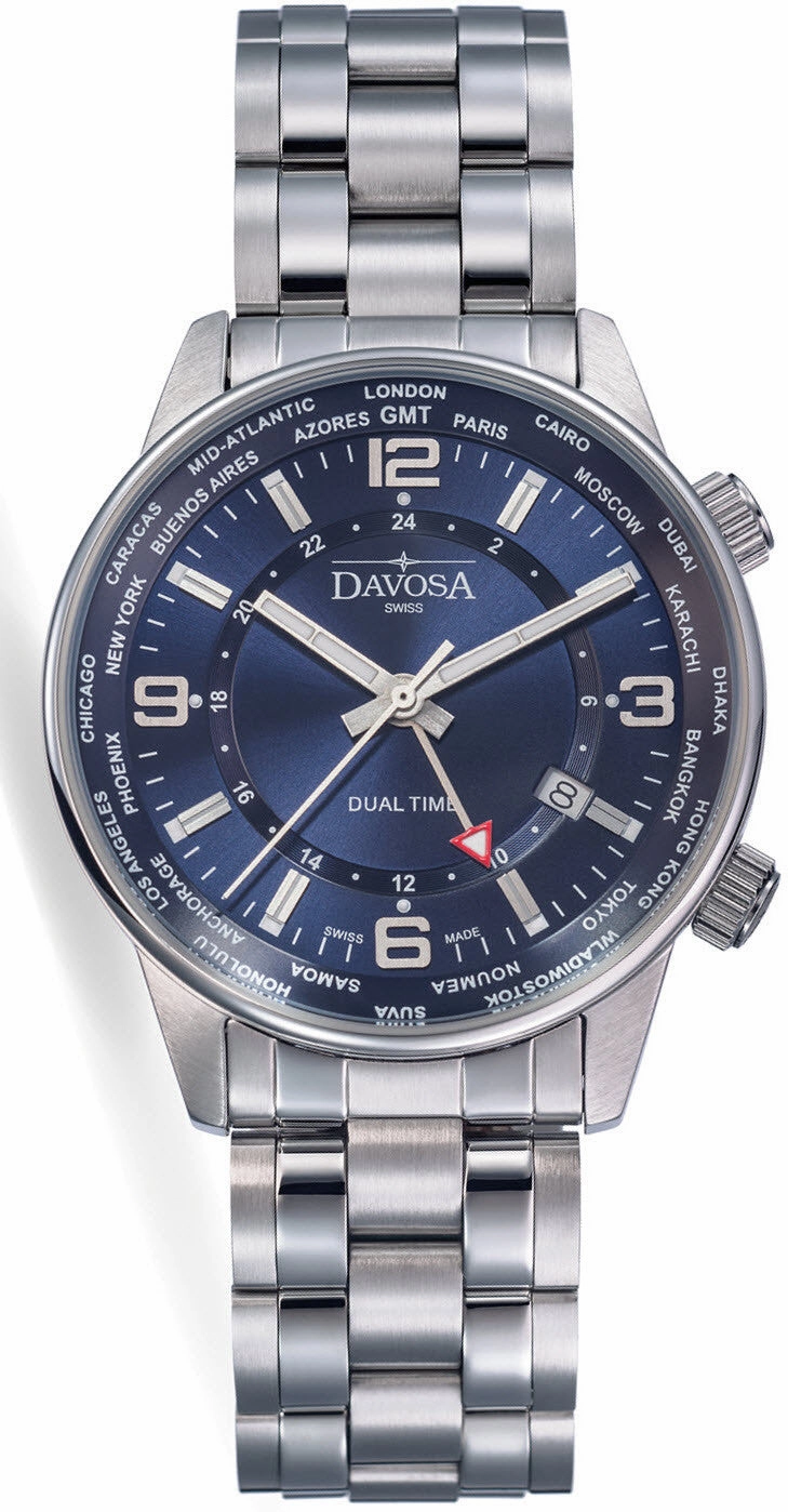 Davosa Watches Davosa Vireo Dual Time Watch