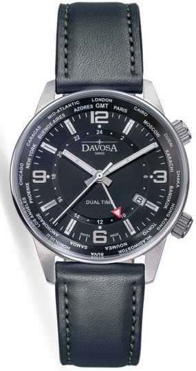 Davosa Watches Davosa Vireo Dual Time Watch