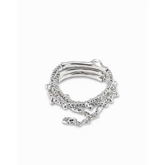 Delirium Blue Metal Faceted Crystal Bracelet Unode50 Jewelry And Accessories