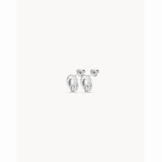Details White Metal Faceted Crystal Earrings Unode50 Jewelry And Accessories