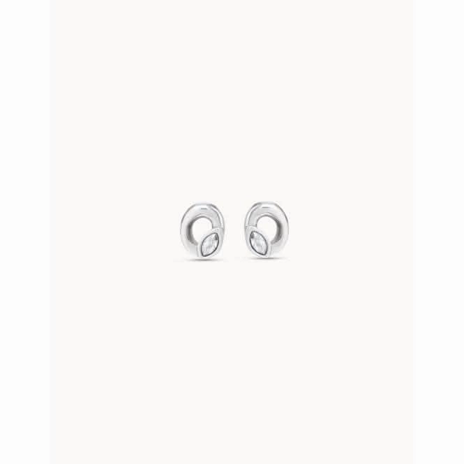 Details White Metal Faceted Crystal Earrings Unode50 Jewelry And Accessories