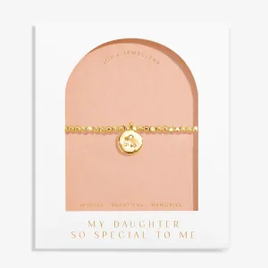 Dolce Vita My Daughter So Special To Me Gold Plated Bracelet 8505 Joma Jewellery