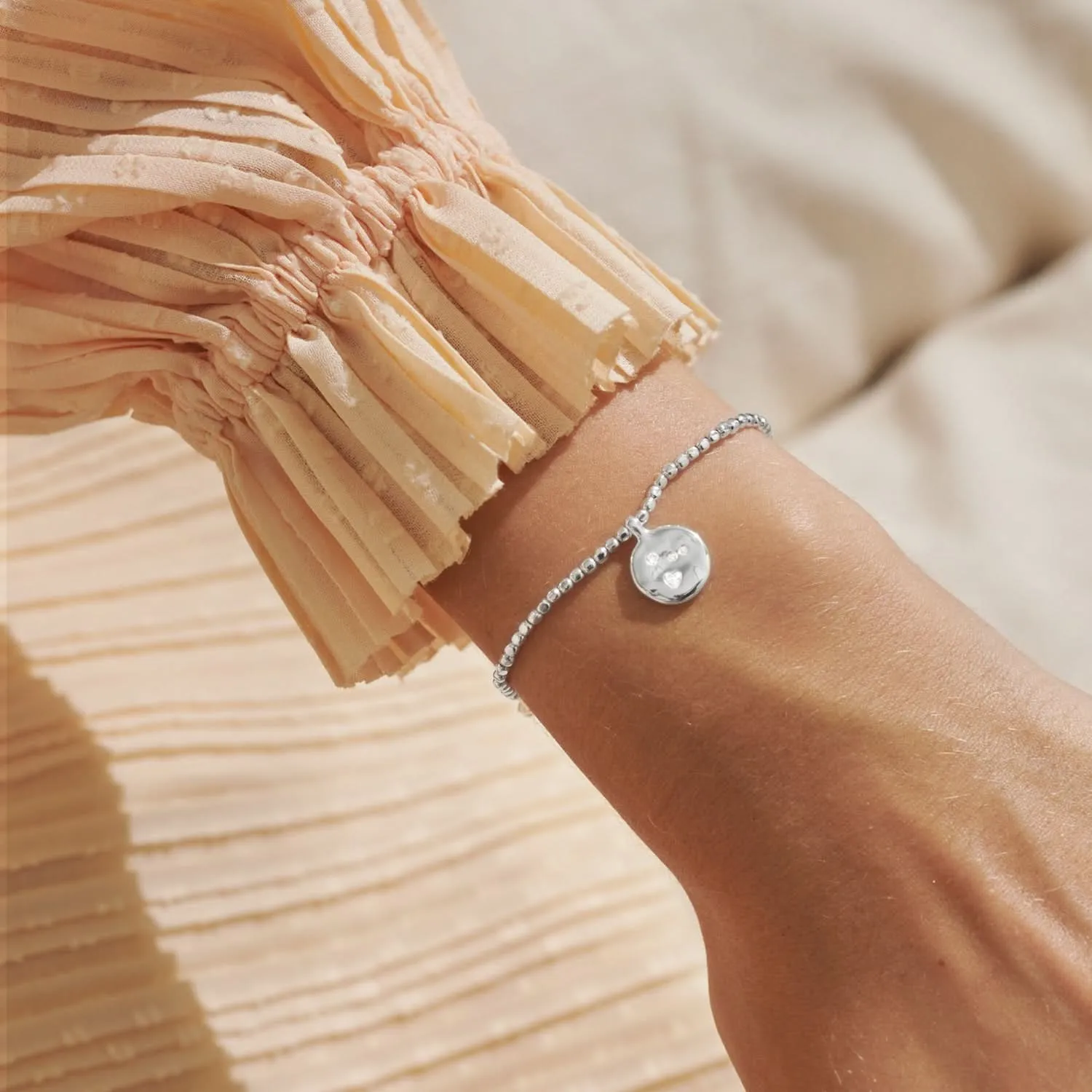 Dolce Vita You Are So Loved Silver Plated Bracelet 8500 Joma Jewellery