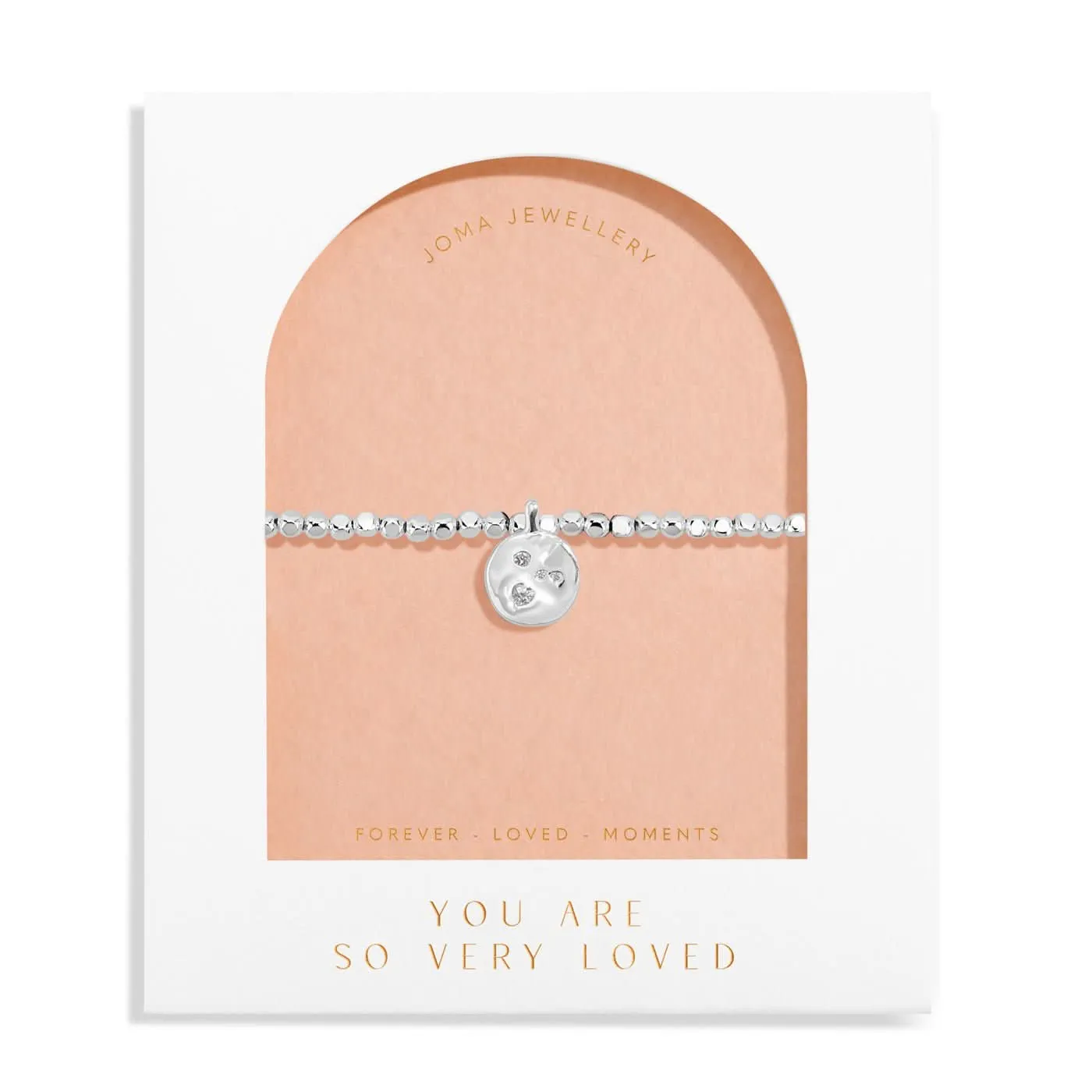 Dolce Vita You Are So Loved Silver Plated Bracelet 8500 Joma Jewellery