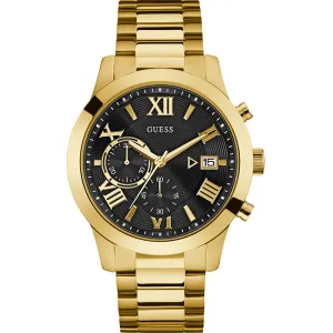 Dress Mens Watches Guess Atlas W0668G8 Multi-Function