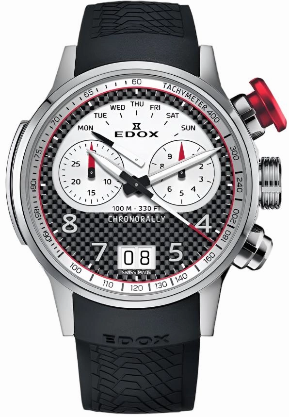 Edox Watches Edox Chronorally Chronograph BMW Limited Ediiton Watch