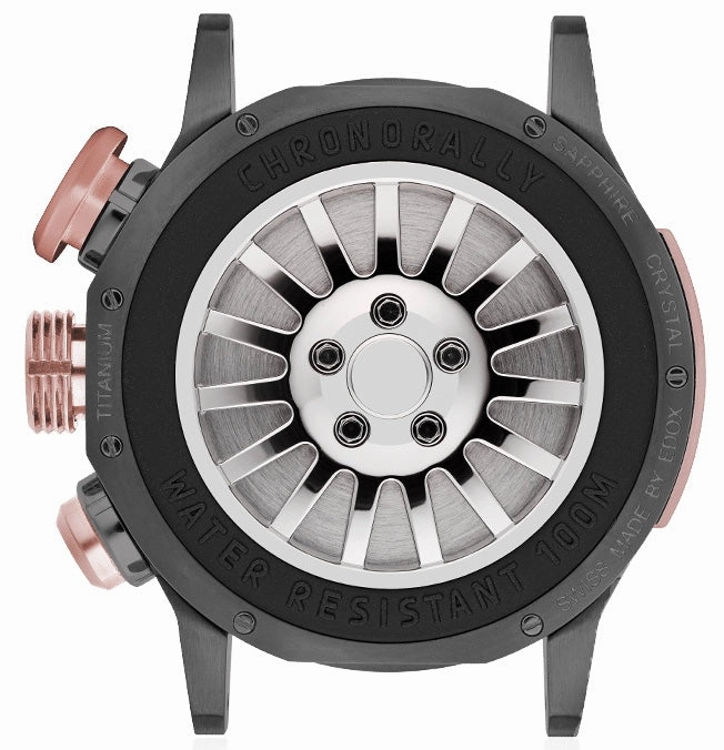 Edox Watches Edox Chronorally Chronograph Titanium Watch