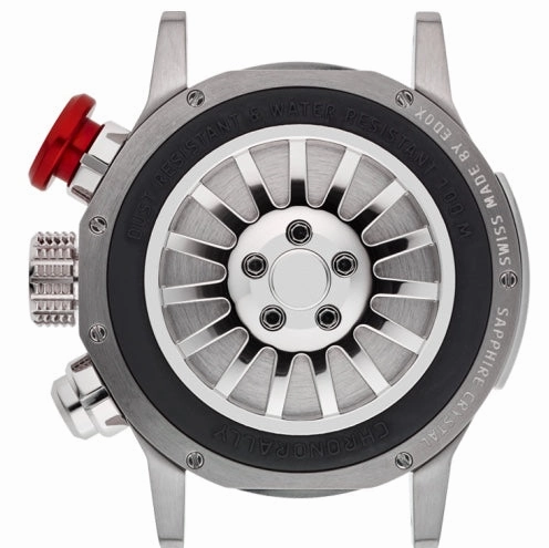 Edox Watches Edox Chronorally Chronograph Titanium Watch